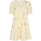 9,5 - Dame - Gul - Korte kjoler Liberté Ester SS Dress - Pale Yellow