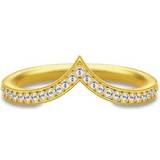 Julie Sandlau Guld Ringe Julie Sandlau Ocean Crest Ring - Gold/Transparent
