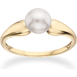 Perler Ringe Scrouples Ring - Gold/Pearl