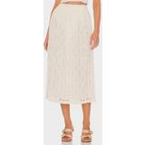 See by Chloé Peplum Tøj See by Chloé Perforated Maxi Skirt - Whisper White