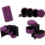 Lilla Smykkeopbevaringer INF Jewelery Box with 3 Drawers - Purple