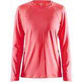 Genanvendt materiale - Pink Overdele Craft Sportswear ADV Essence LS Tee W - Pink