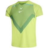 Nike Kortærmet NikeCourt Dri-FIT ADV Rafa-tennisoverdel til mænd