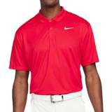 Herre - Pink Tøj Nike Dri-Fit Victory Solid Mens Polo Shirt Red/White