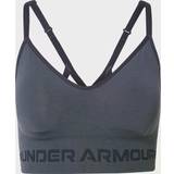 Under Armour Elastan/Lycra/Spandex - Grøn Undertøj Under Armour Women's Seamless Low Long Heather Sports Bra Pitch Gray