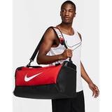 Nike Hvid Duffeltasker & Sportstasker Nike Brasilia 9.5 Training Duffel Bag University Red/Black/White