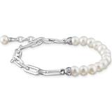 Herre - Perler Armbånd Thomas Sabo Bracelet - Silver/Pearls