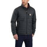 Grå - Nylon Tøj Carhartt Rain Defender Relaxed Fit Lightweight Insulated Jacket