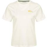 18 - Gul - L Overdele Lacoste Women's loose-fit T-shirt, Yellow