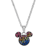 Halskæder Disney Disney Mickey Mouse Necklace - Silver/Multicolour