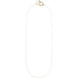 Perle halskæde Jane Kønig Row Pearl halskæde 42,5cm