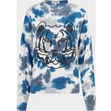 Kenzo Grå Overdele Kenzo Tiger Tie Dye Sweatshirt Multi