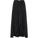 Object Polyester Nederdele Object Annie Turn-On Power Maxine Lower Skirt - Black