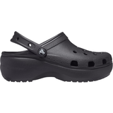 Crocs Dame Sko Crocs Classic Platform - Black