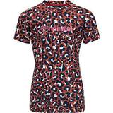 Leopard Overdele Hummel Azul Swim S/S T-shirt - Hot Sauce (213334-3435)