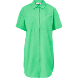 34 - Grøn - L Skjorter Vila Lang skjorte viGitzy 2/4 Sleeve Shirt