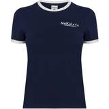 SoulCal Blå Tøj SoulCal Embroidered Ringer T Shirt Womens