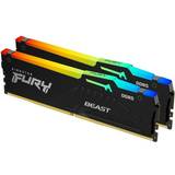 16 GB - DDR5 RAM Kingston Fury Beast RGB DDR5 6000MHz 2x8GB (KF560C40BBAK2-16)