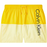 Calvin Klein Badetøj Børnetøj Calvin Klein Boy's Core Logo Block Swim Shorts - Mystic Yellow (KV0KV00007)