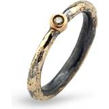 Diamanter Ringe By Birdie Heritage Golden Single Ring i 18 Karat med og Brillant 0,05 Carat