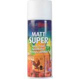 Plasti-Kote Spraymaling Plasti-Kote PKT3100SE Super Matt Spray White 400ml
