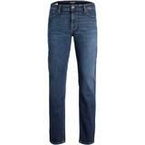 Jack & Jones Brun - Herre Jeans Jack & Jones Intelligence Clark Mellemblå jeans i regular fit denim