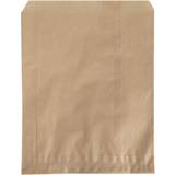 Brun Brødkasser Brødpose, brun papir, 25x33 cm 2x500stk Brødkasse