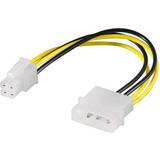 Pro Elartikler Pro PC power cable/adapter 5.25 inch male to ATX12 P4 4-pin