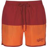 Orange - S Badebukser Salming Cooper Original Swimshorts Red/Orange