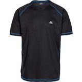 Trespass Polyester T-shirts & Toppe Trespass Men's Quick Dry Active T-shirt Albert - Black