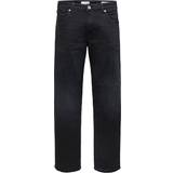 Selected 6292 Superstretch Sort Straight Fit Jeans - Black Denim