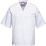 Dame - Hvid Skjorter Portwest kortærmet kokkeskjorte
