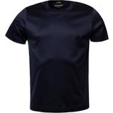 Eton Herre T-shirts & Toppe Eton Filo di Scozia Tshirt Mand Kortærmede T-shirts Ensfarvet hos Magasin