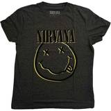 Nirvana Inverse Smiley Unisex T-shirt Grey