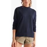 Gul - Uld - XS Overdele Superdry Merino Mock Neck Sweater