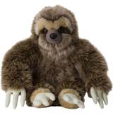 WWF Tøjdyr WWF Bon Ton Toys Bamse 28 cm Sitting Sloth Brun OneSize Bon Ton Toys Bamse