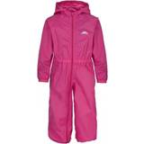 M - Pink Tracksuits Trespass Button Rain Baby Suit