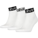 Calvin Klein Strømper Calvin Klein Logo Ankle Socks 3-pack - White