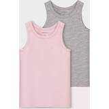 Pink Overdele Name It 2-Pak Tanktops Barely