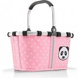 Reisenthel Cylindrisk Brugskunst Reisenthel Carrybag Xs Kids Panda Dots Pink Taske