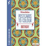 Malebøger Faber-Castell Mandala postkortbog, fødseldag