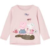 Gurli Gris T-shirts Børnetøj Name It Gurli Pig Dana - Violet Ice