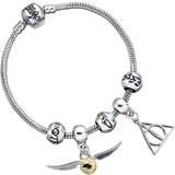 Armbånd Harry Potter Bracelet Charm Set - Silver/Gold