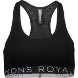 Mons Royale L Tøj Mons Royale Women's Sierra Sports Bra - Black