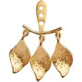 Stine A Smykker Stine A Dancing Three Ile De L'Amour Behind Ear Earring - Gold