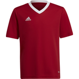 Rød T-shirts adidas Entrada Short Sleeve T-shirt