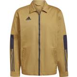 Bomuld - Guld Overtøj adidas Sweatshirt TIRO SHIRT AW h56616 Størrelse