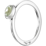 Efva Attling Love Bead Ring - Silver/Quartz