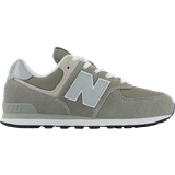 Polyester Sneakers New Balance Big Kid's 574 Core - Grey with White