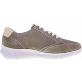Gabor Ruskind Sneakers Gabor 86.966.34 Helen Khaki Suede Womens Lacing Shoes